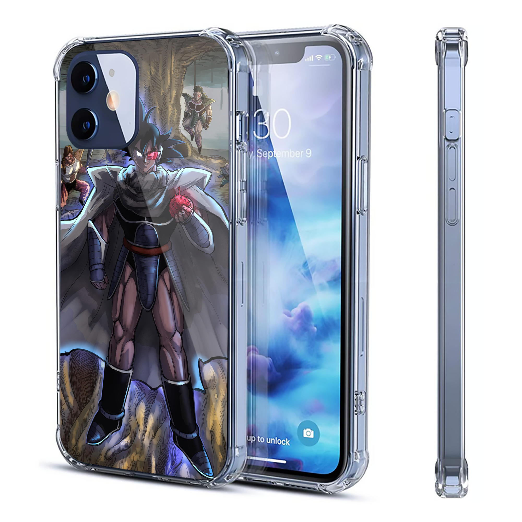 （画像用） ドラゴンボール DRAGON BALL 【iPhone 12シリーズ対応】透明スマホケース（クリアソフトケース）